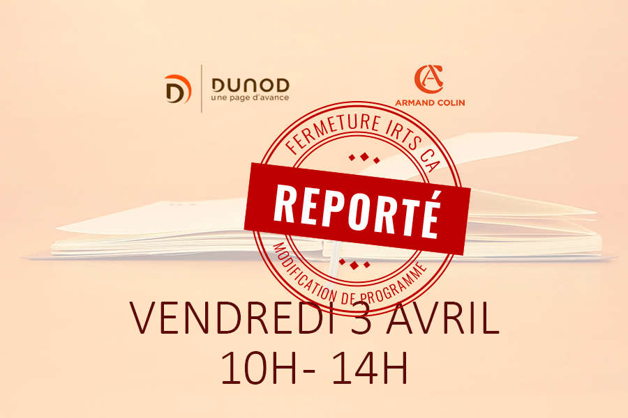 Exposition vente éditions Dunod Armand Colin