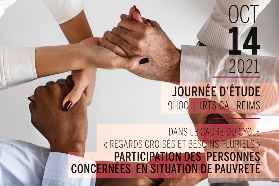 Journée d’étude 14 OCT. 2021 : participation des personnes concernées en situation de pauvreté