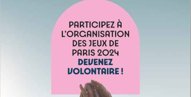 Devenez volontaire ! Participez à l’organisation des jeux de Paris 2024