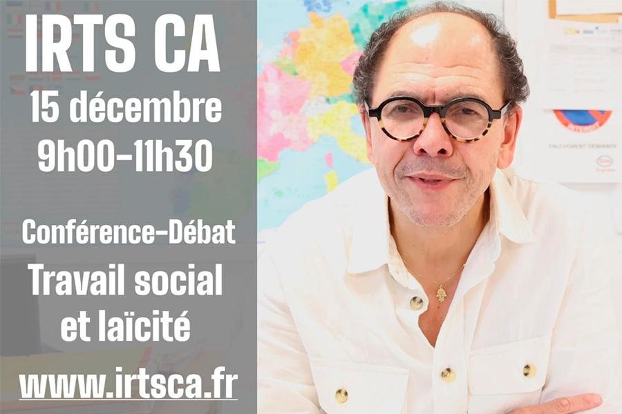 Conférence-débat « Travail social et laïcité » – 15 décembre 2023